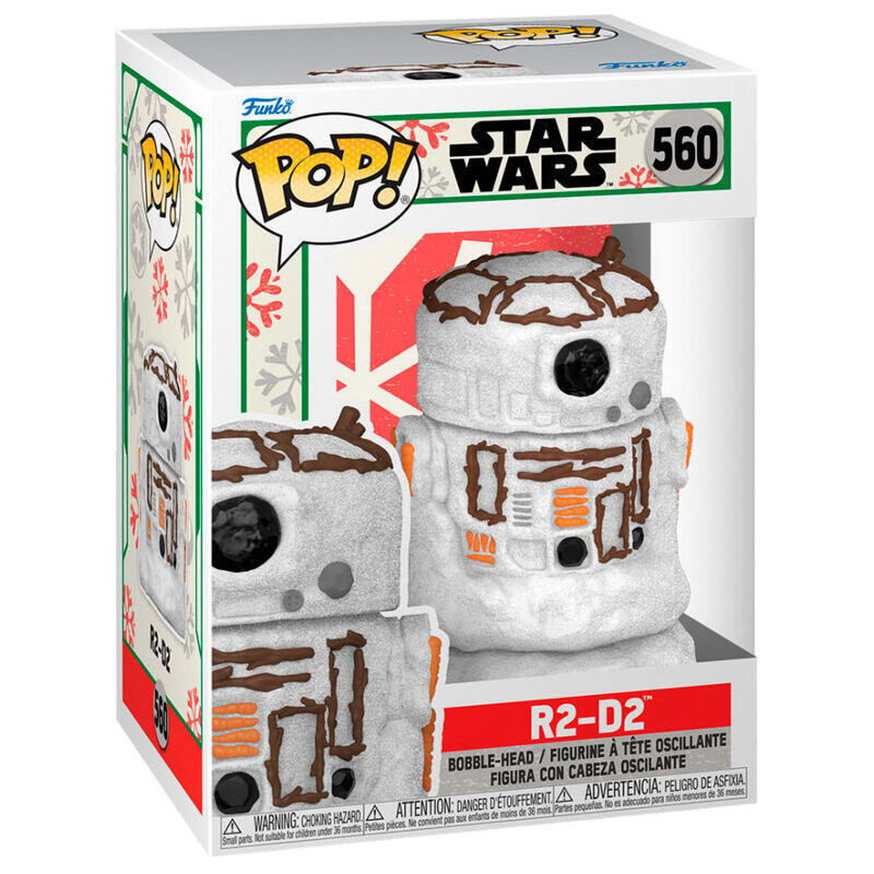 Figura pop star wars holiday r2-d2
