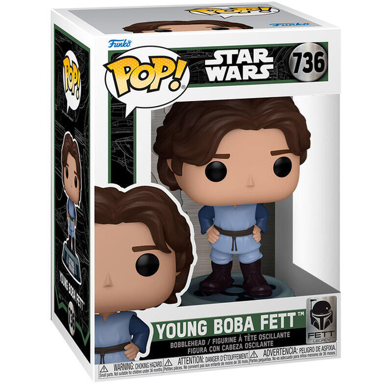 Figura pop star wars young boba fett
