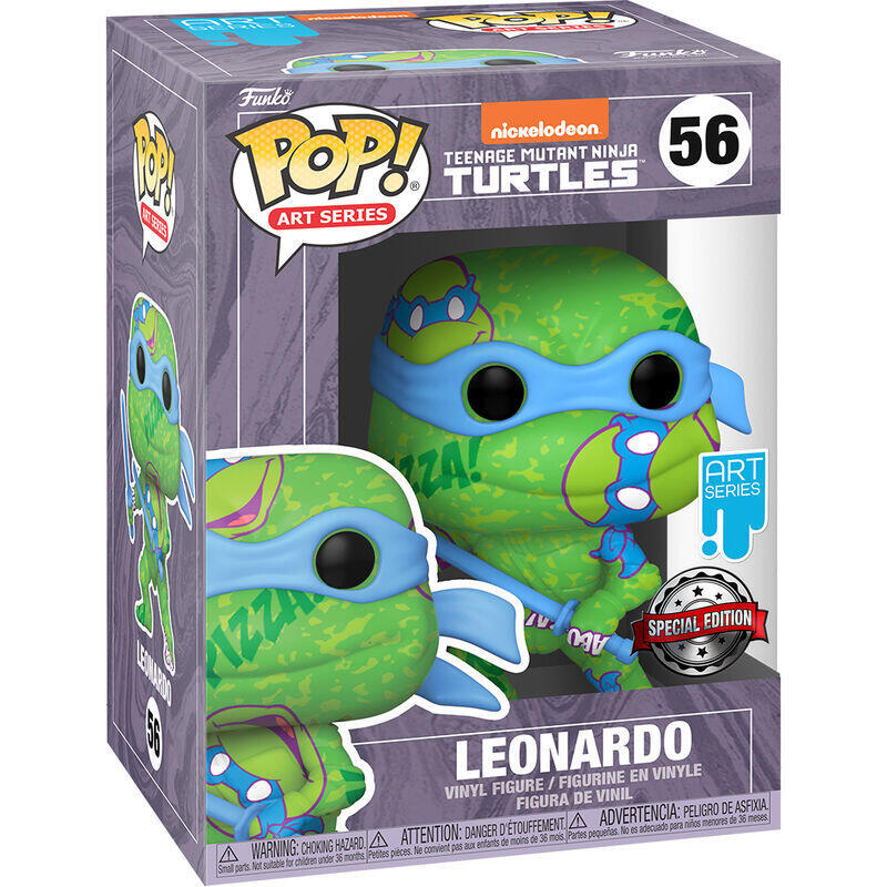 Figura pop tortugas ninja 2 leonardo exclusive
