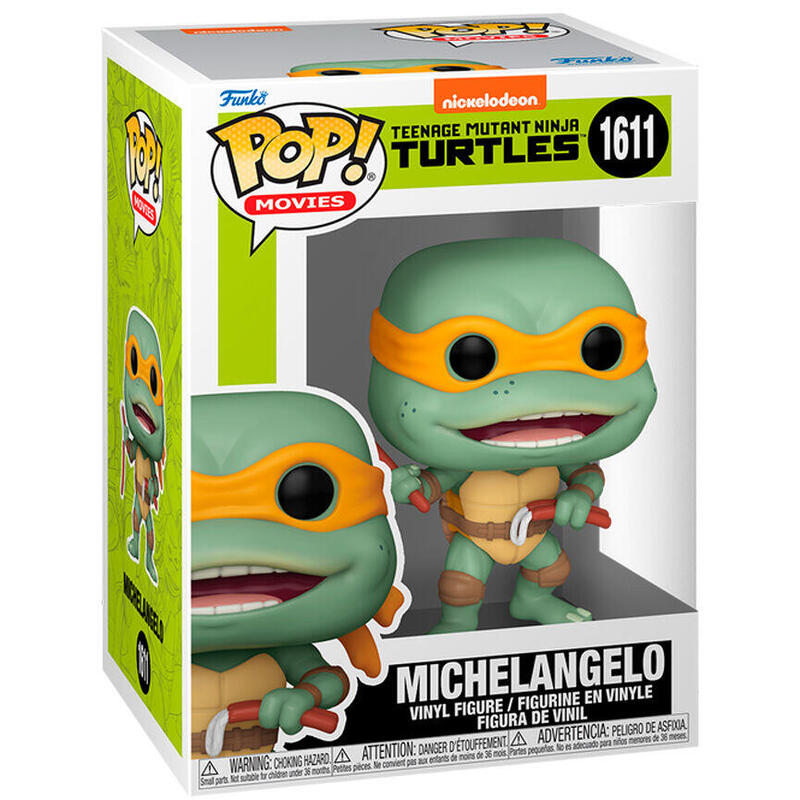 Figura pop tortugas ninja teenage mutant michelangelo