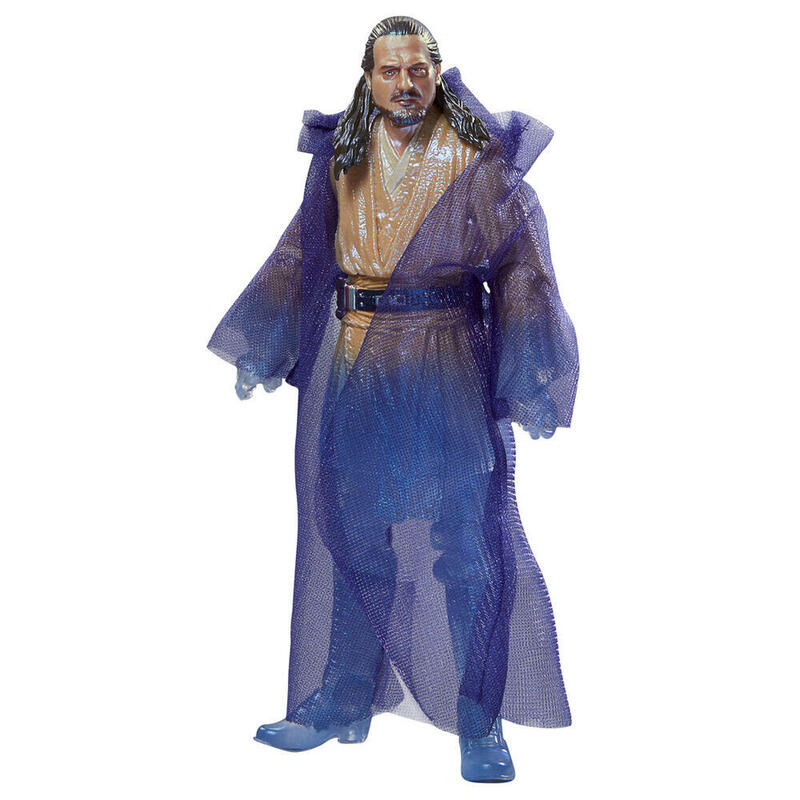 Figura qui-gon jinn obi-wan kenobi star wars 15cm
