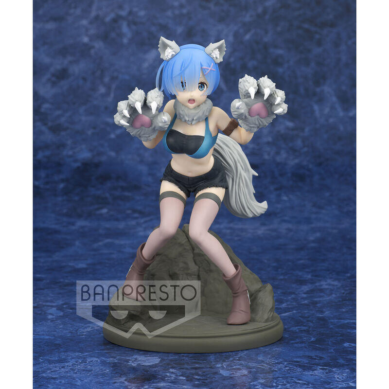 Figura ram espresto monster motions re:zero starting life in another world 18m