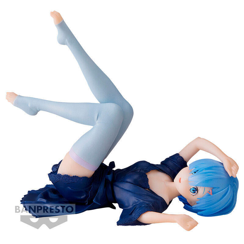 Figura rem dressing gown relax time re:zero starting life in another world 10cm