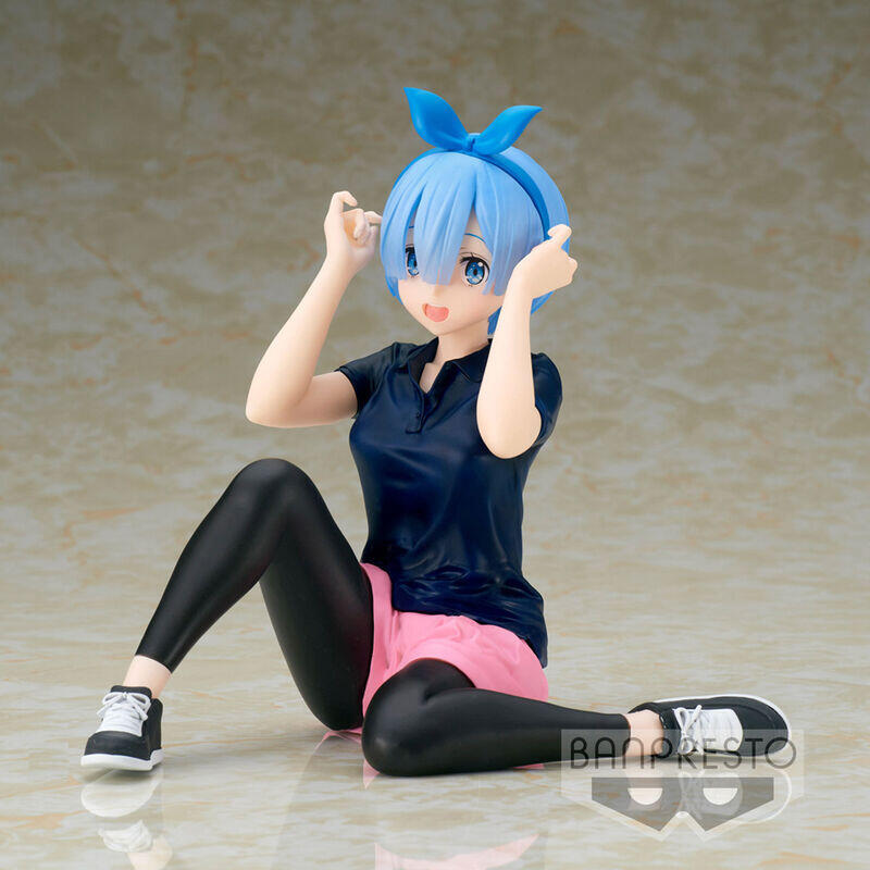 Figura rem training style relax time re:zero starting life in another world 14cm