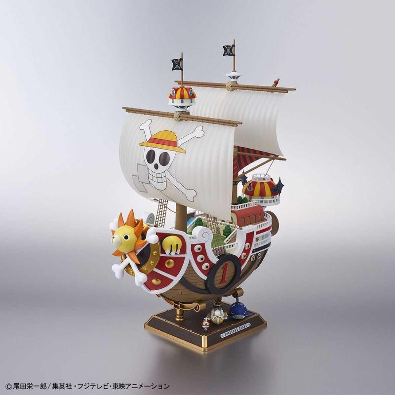 Figura replica bandai hobby one piece grand ship collectio hi end model kit thousand sunny land of wano