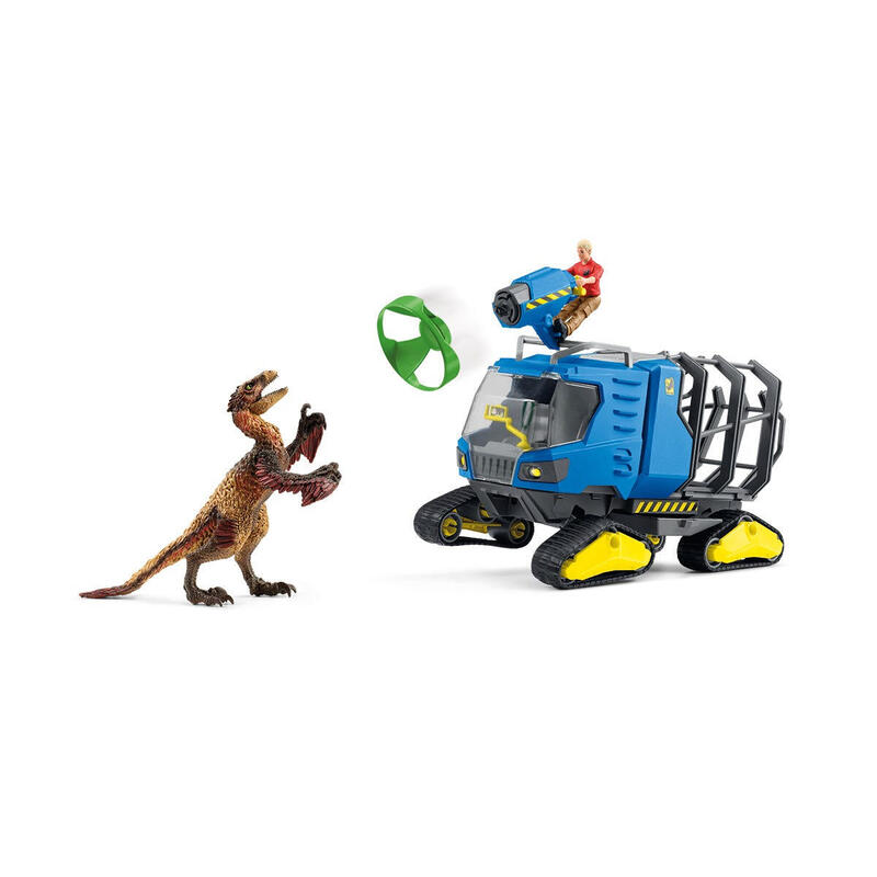 Figura schleich dinosaurios track vehicle, 42604