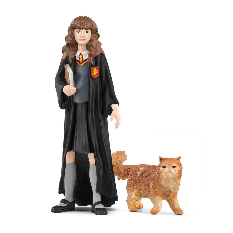 Figura schleich wizarding world hermione y crookshanks 42635