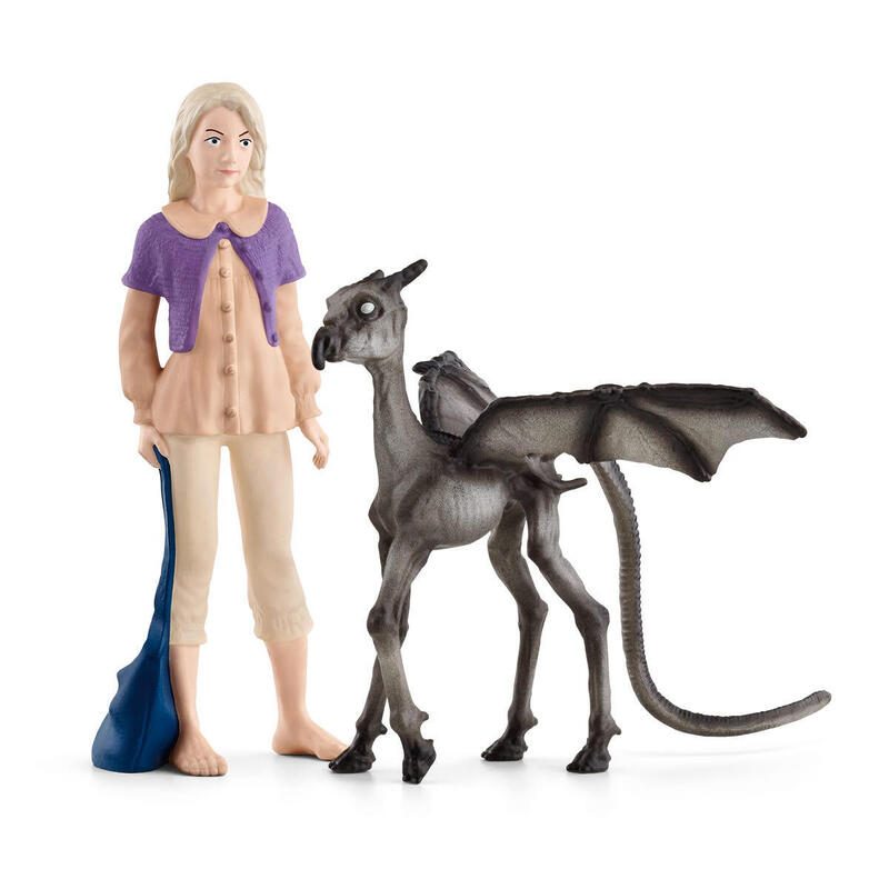 Figura schleich wizarding world luna & baby thestral, 42636
