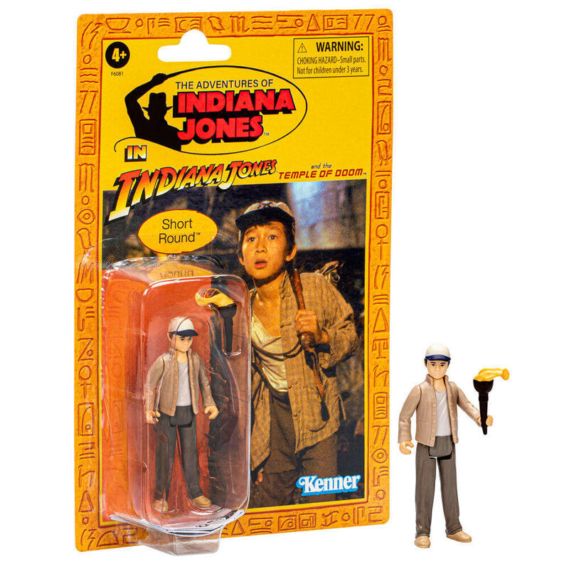 Figura short round indiana jones y el templo de la perdicion 9,5cm