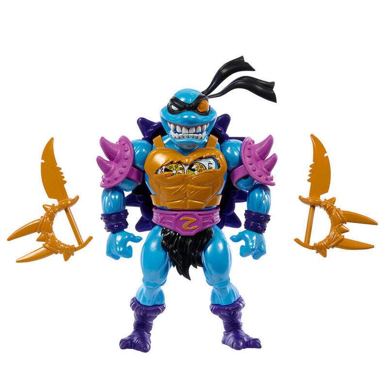 Figura sla’ker turtles of grayskull masters of the universe 14cm