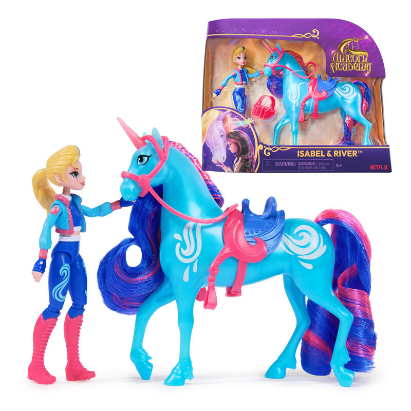 Figura  spin master unicorn academy – isabel y unicorn river set  6066842