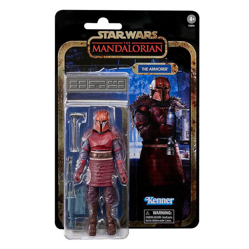 Figura the armorer star wars the mandalorian black series 15cm