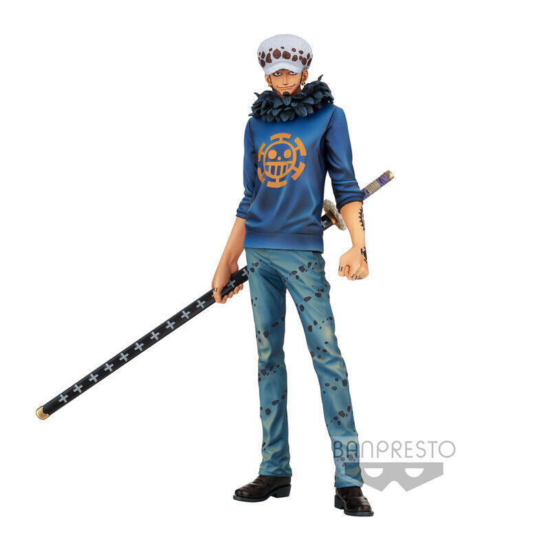 Figura the trafalgar law banpresto chronicle master star piece one piece 26cm