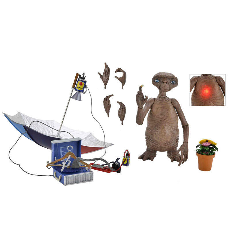 Figura ultimate deluxe e.t 40 aniversario e.t el extraterrestre 12cm