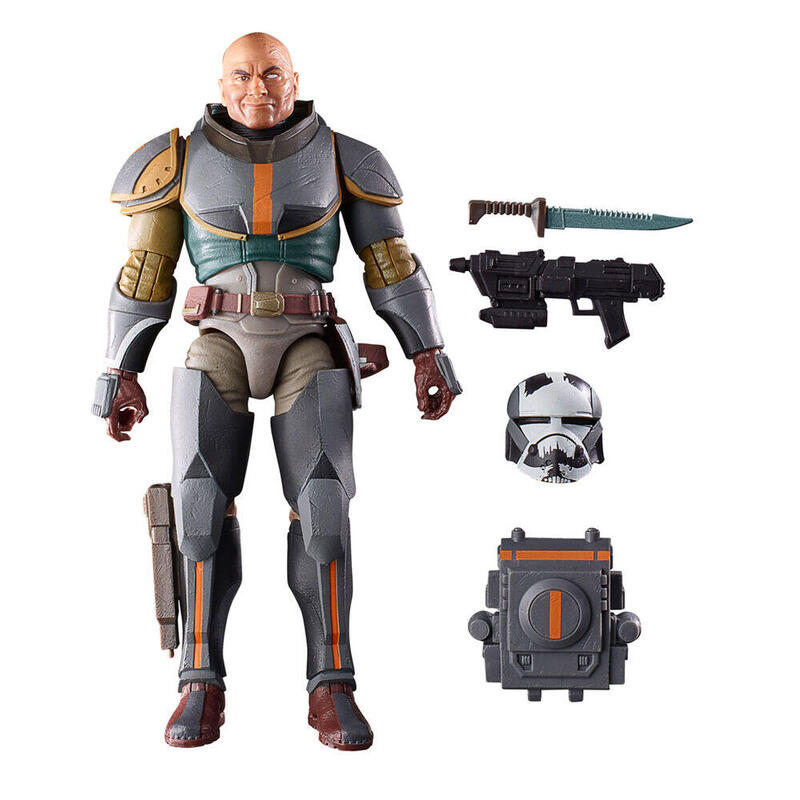 Figura wrecker mercenary gear the bad batch star wars 15cm