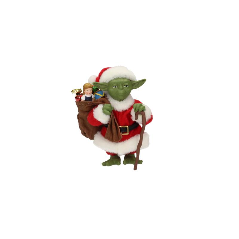 Figura yoda santa claus 12 cm star wars re-run