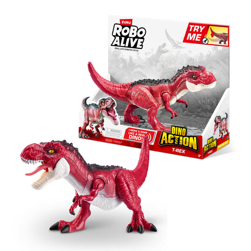 Figura zuru robo alive dino acción t-rex  7171