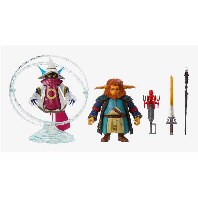 Figuras  mattel masters of the universe masterverse paquete de 2 de juguete orko y gwildor htg87