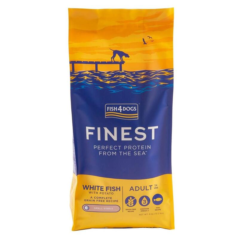 Fish4dogs finest ocean z biala ryba adult (s) 6kg
