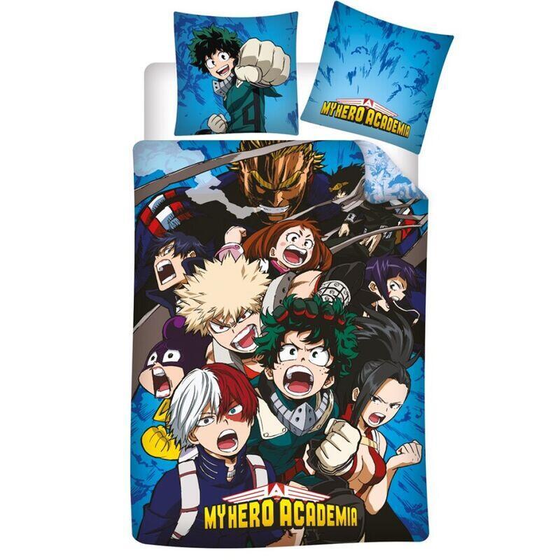 Funda nordica my hero academia cama 90 algodon