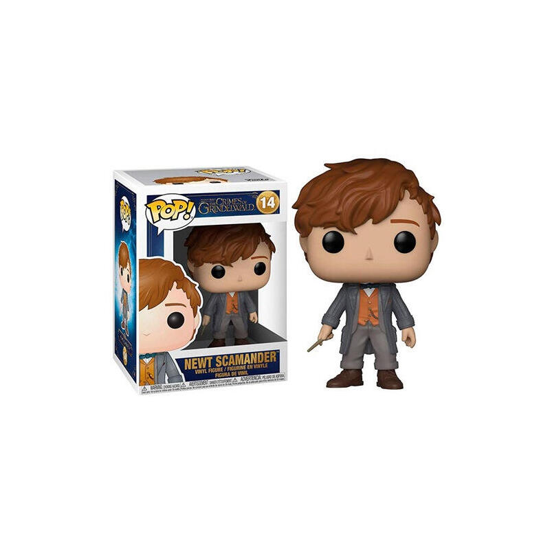 Funko newt w chase con varita (fantastic beasts 2)
