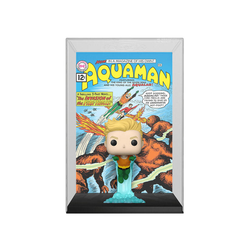 Funko pop comic cover dc comics aquaman 67404