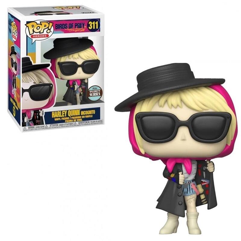 Funko pop dc comics birds of prey harley quinn incognito edicion especial 44377