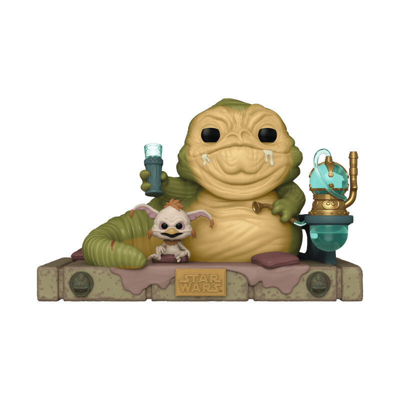 Funko pop deluxe star wars retorno del jedi 40 aniversario jabba con salacious 70742
