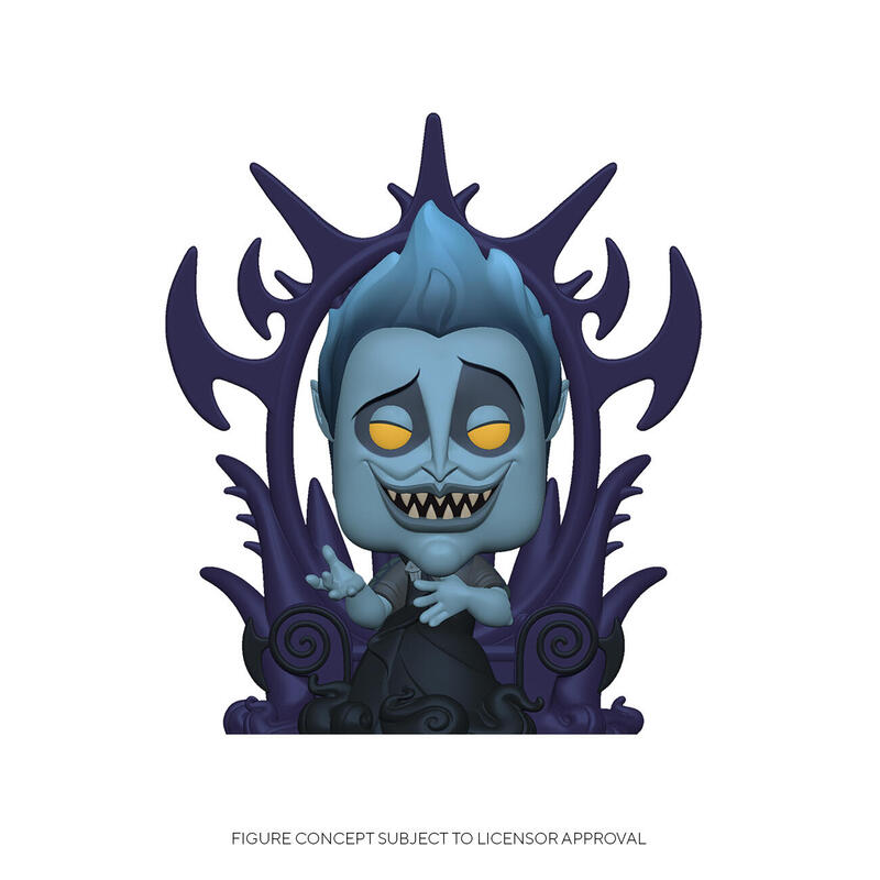 Funko pop disney villains hades on thron