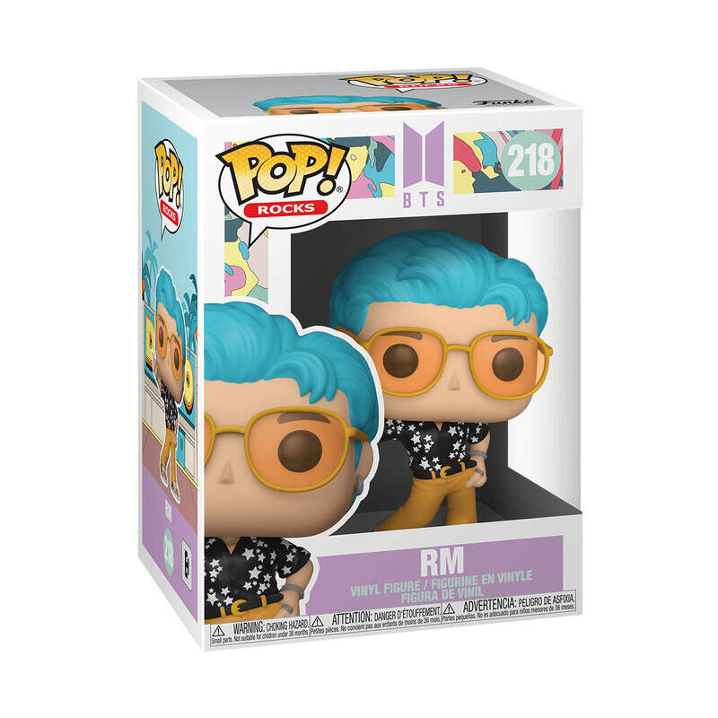 Funko pop estrellas de la mÚsica bts rm  nº 218 -caja original-