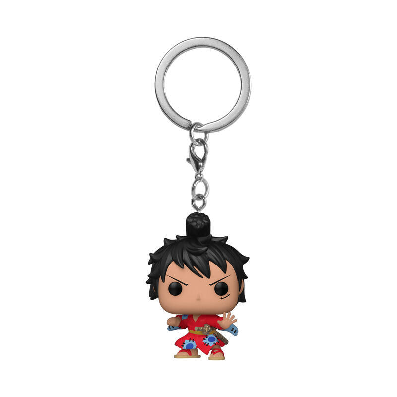 Funko pop keychain llavero one piece luffy en kimono 61370