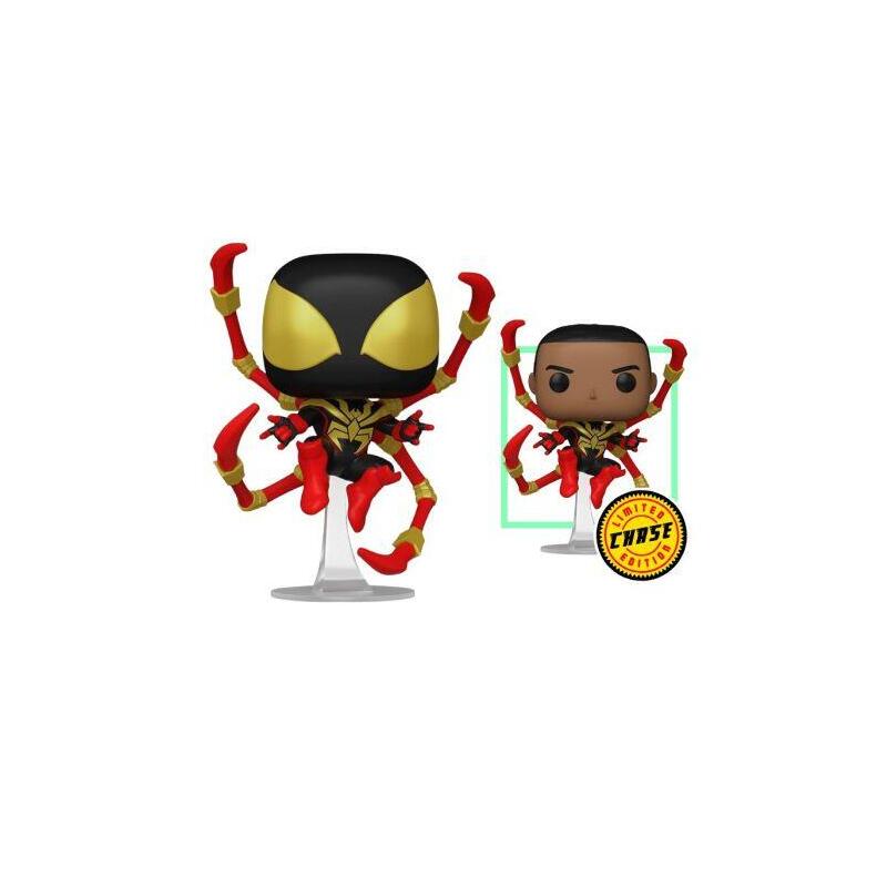 Funko pop miles morales iron spider 1448 – marvel opciÓn chase aleatoria – 889698837538