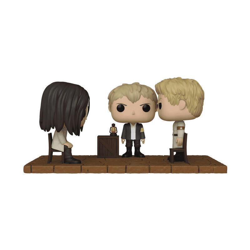 Funko pop moment animacion attack on titan s5 eren reunion con reiner 67932