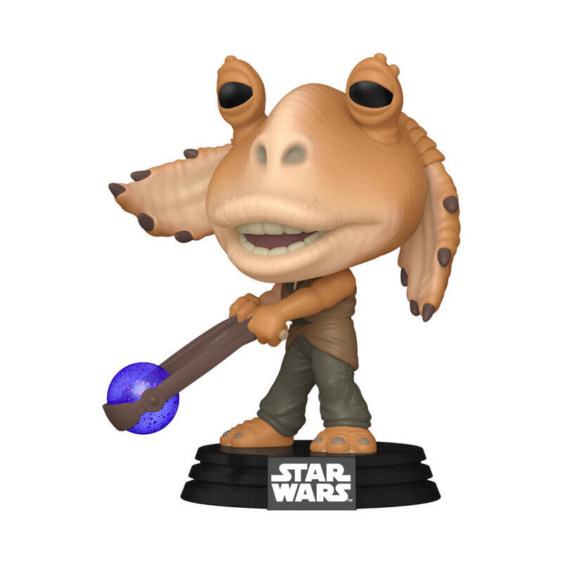 Funko pop star wars the phantom menace jar jar binks con booma balls 76017