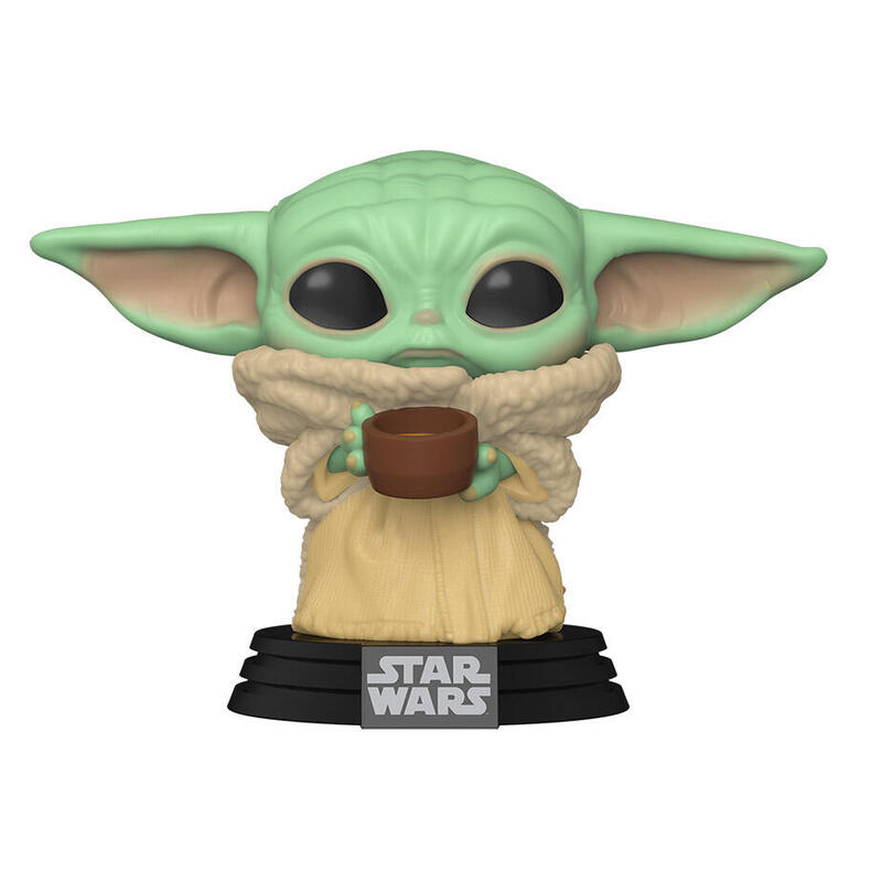 Funko pop yoda the child with cup – the mandalorian