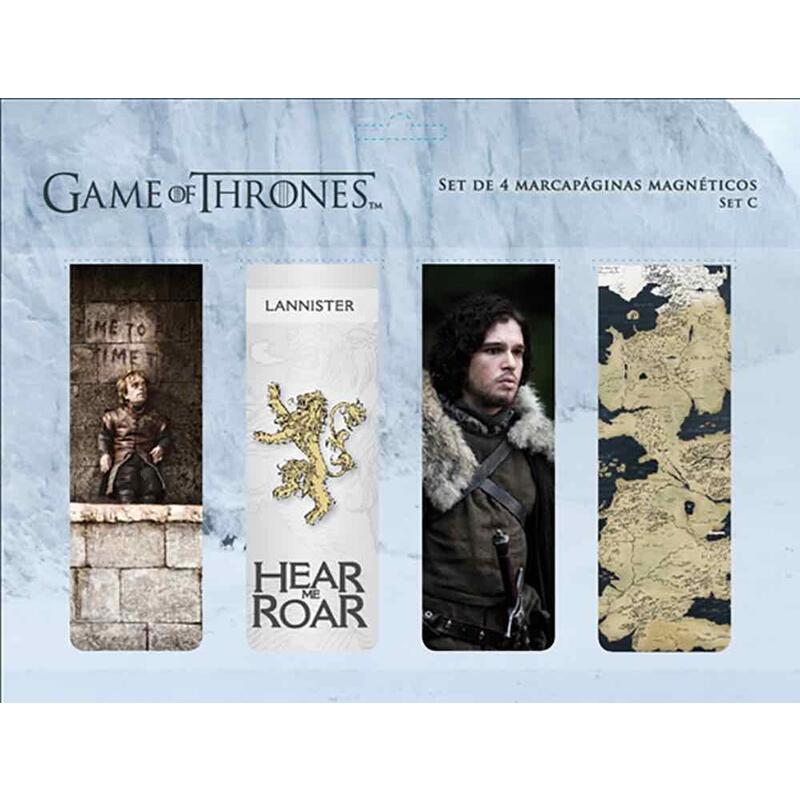 Game of thrones set c punto de libro magnetico game of thrones