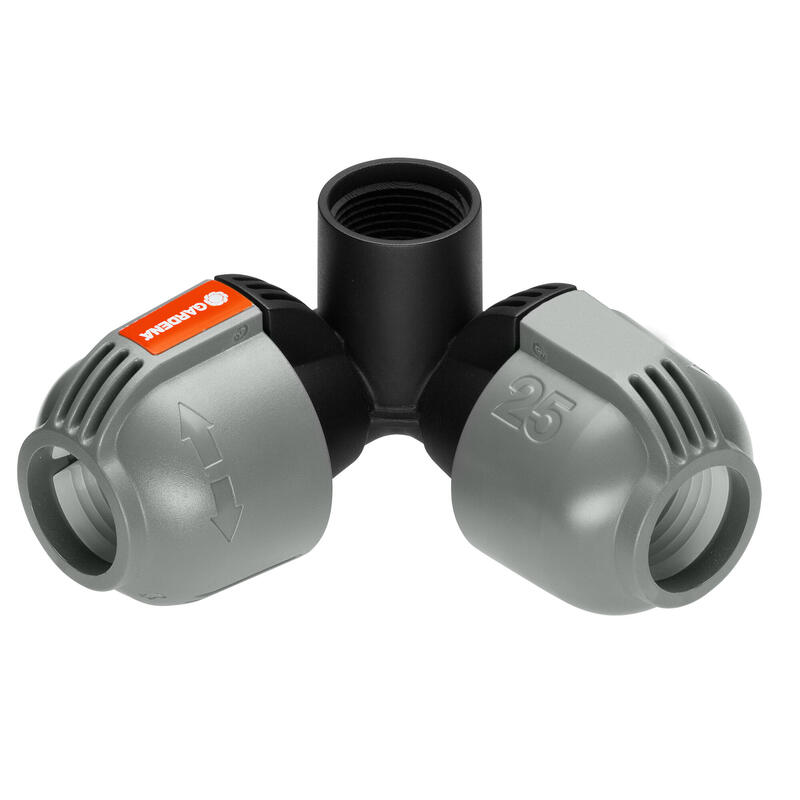Gardena 02764-20 sistema de rociadores en Ángulo 2x 25mm 3/4 «