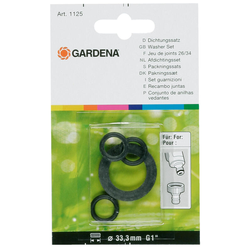 Gardena 1125-20 kit de juntas 4 piezas