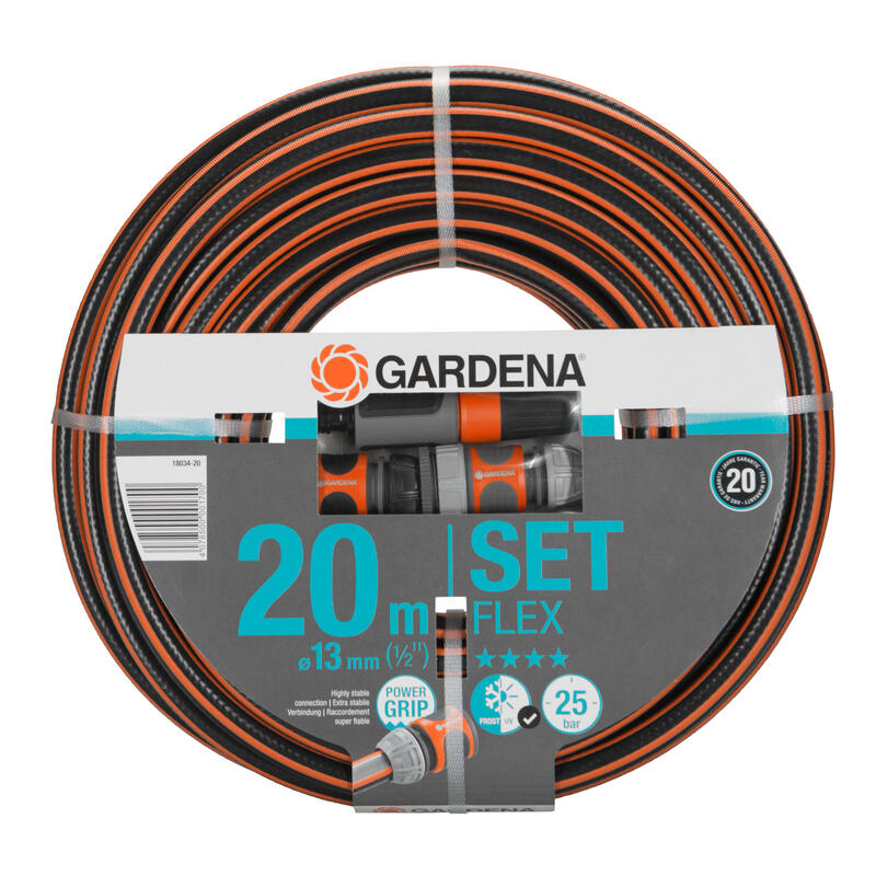 Gardena 18034-20 manguera de jardÍn 20 m por encima/debajo del suelo gris, naranja