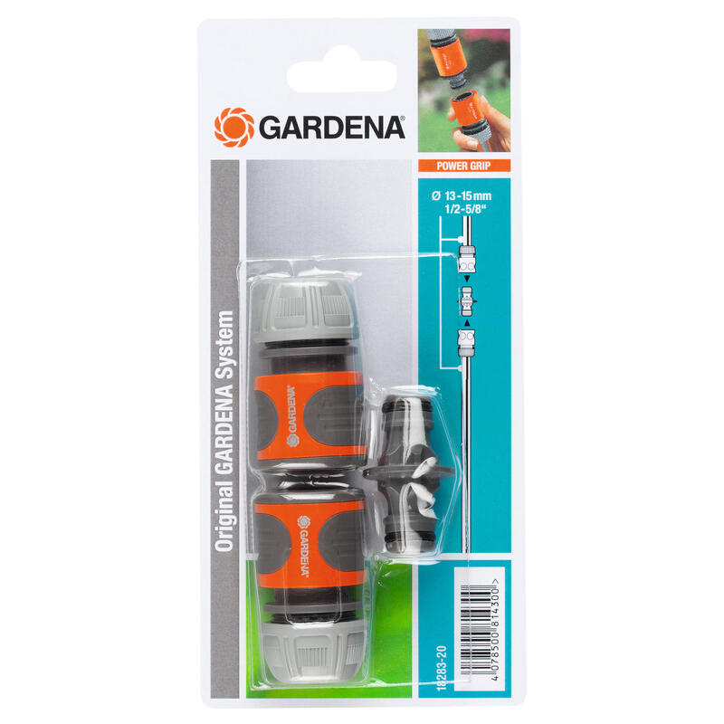 Gardena 18283-20 accesorio para manguera conector de manguera gris, naranja, plata 1 pieza(s)