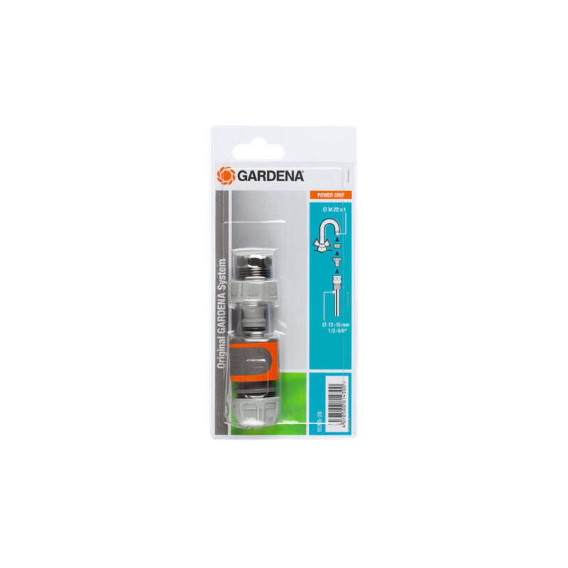 Gardena 18285-20 accesorio para manguera conector de manguera gris, naranja 1 pieza(s)