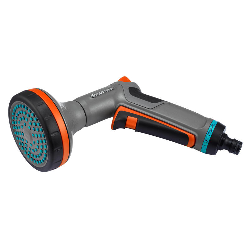 Gardena 18319-20 pistola de pulverizaciÓn de agua o boquilla pistola pulverizadora de agua para jardÍn gris, naranja de plÁstico