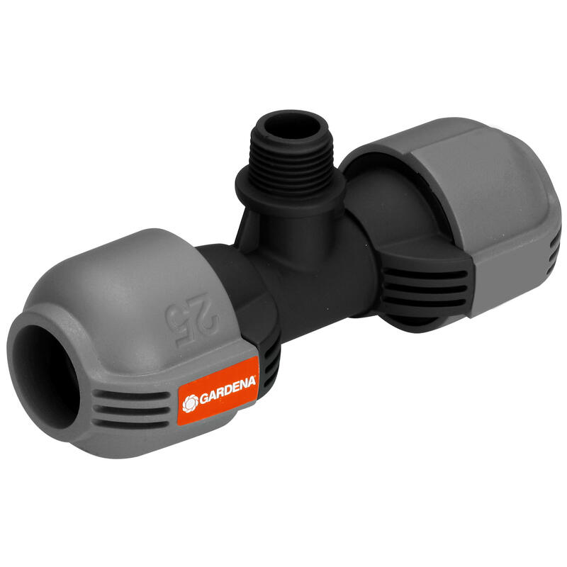 Gardena 2786-20 sprinklersystem t 25mm 1/2 «, conexiÓn negro / gris