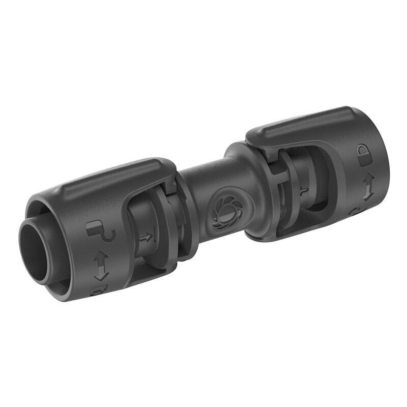 Gardena micro-drip-system conector 13mm (1/2″) (gris oscuro, 3 piezas 13203-20