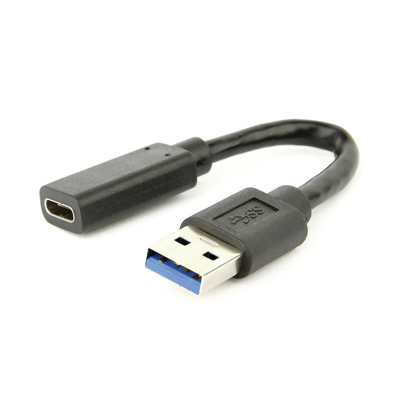 Gembird a-usb3-amcf-01 cable usb 0,1 m 3.2 gen 1 (3.1 gen 1) usb a usb c negro