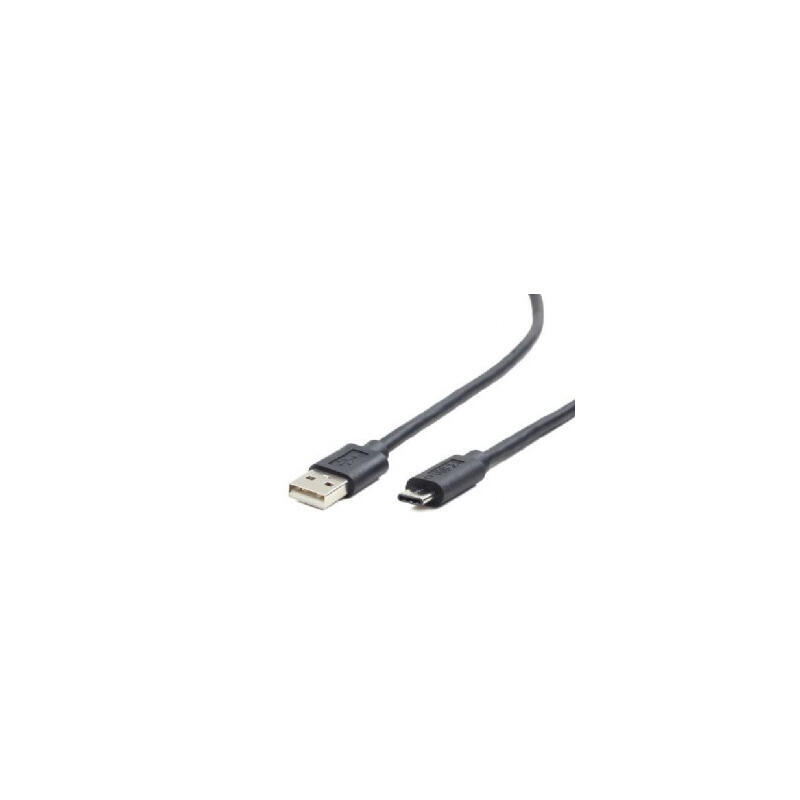 Gembird cable usb 2.0 a usb tipo c 1m negro ccp-usb2-amcm-1m