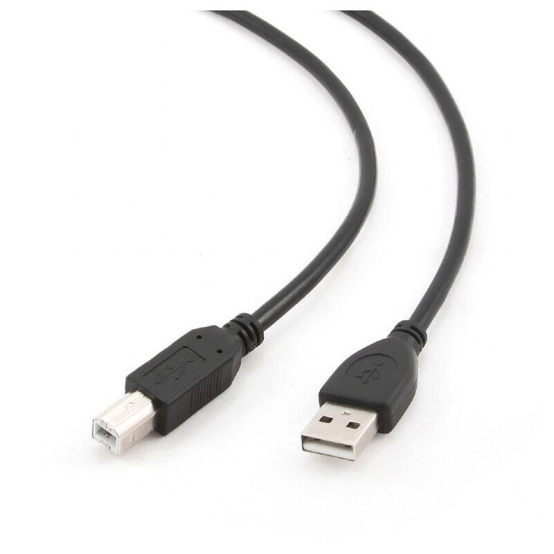 Gembird ccp-usb2-ambm-1m cable usb 2.0 am-bm, 1m, negro