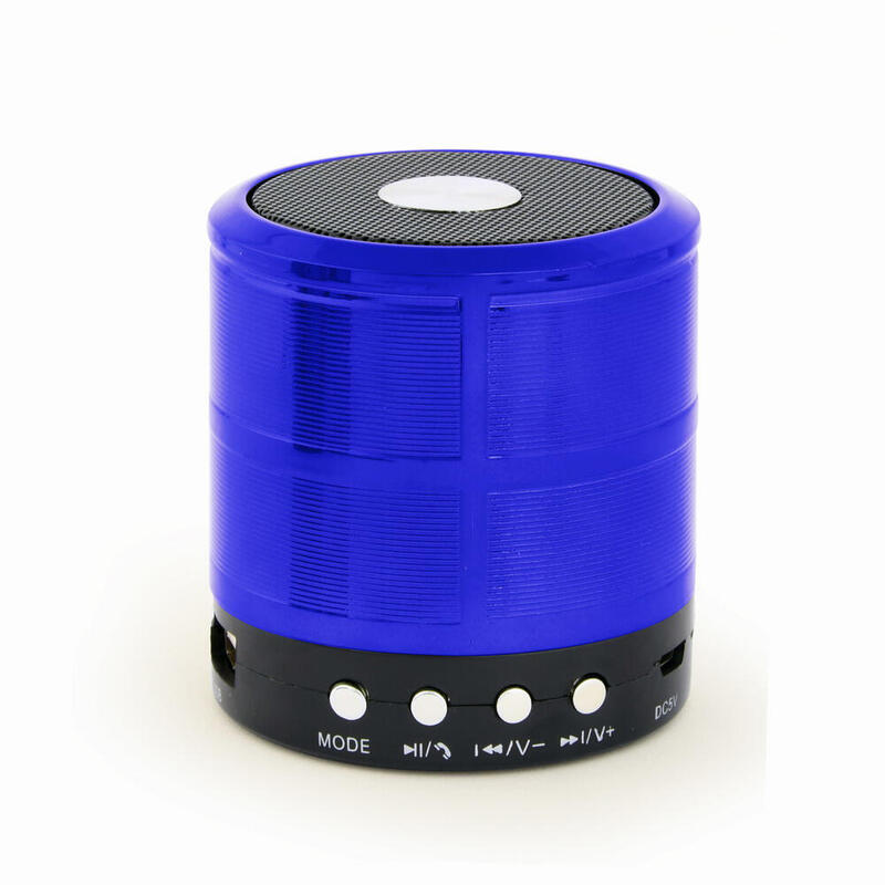 Gembird spk-bt-08-b altavoz bluetooth azul