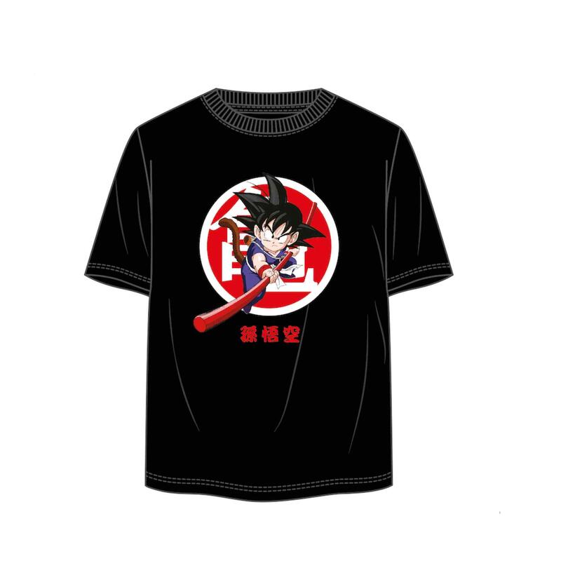 Son goku adulto talla s camiseta azul chico dragon ball