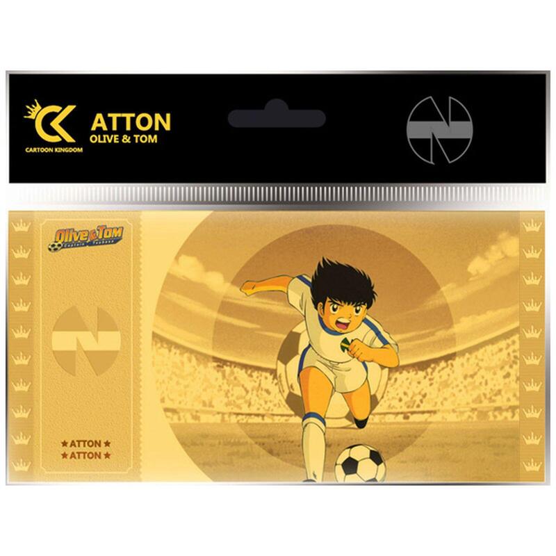 Golden ticket atton 10 sobres campeones olive & tom 4 collection 1